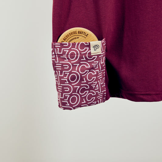 Burgundy League Night T-Shirt