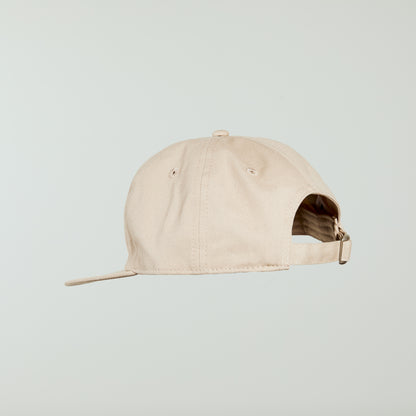 Sand Monogram 5 Panel Cap